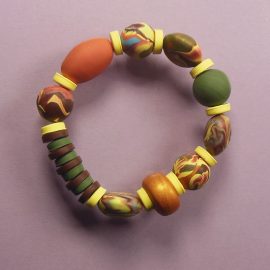 P323autumn colours stretch bracelet