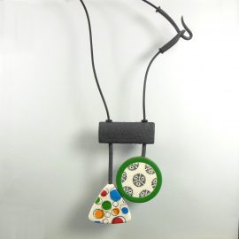 P337 large reversable statement pendant