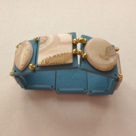 P342 pearly shapes bracelet
