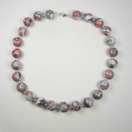 S425 shiny multicolour necklace
