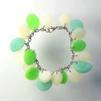 P350a faux sea glass bracelet