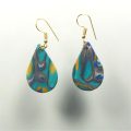 S508-blue-gold-and-silver-metallic-earrings